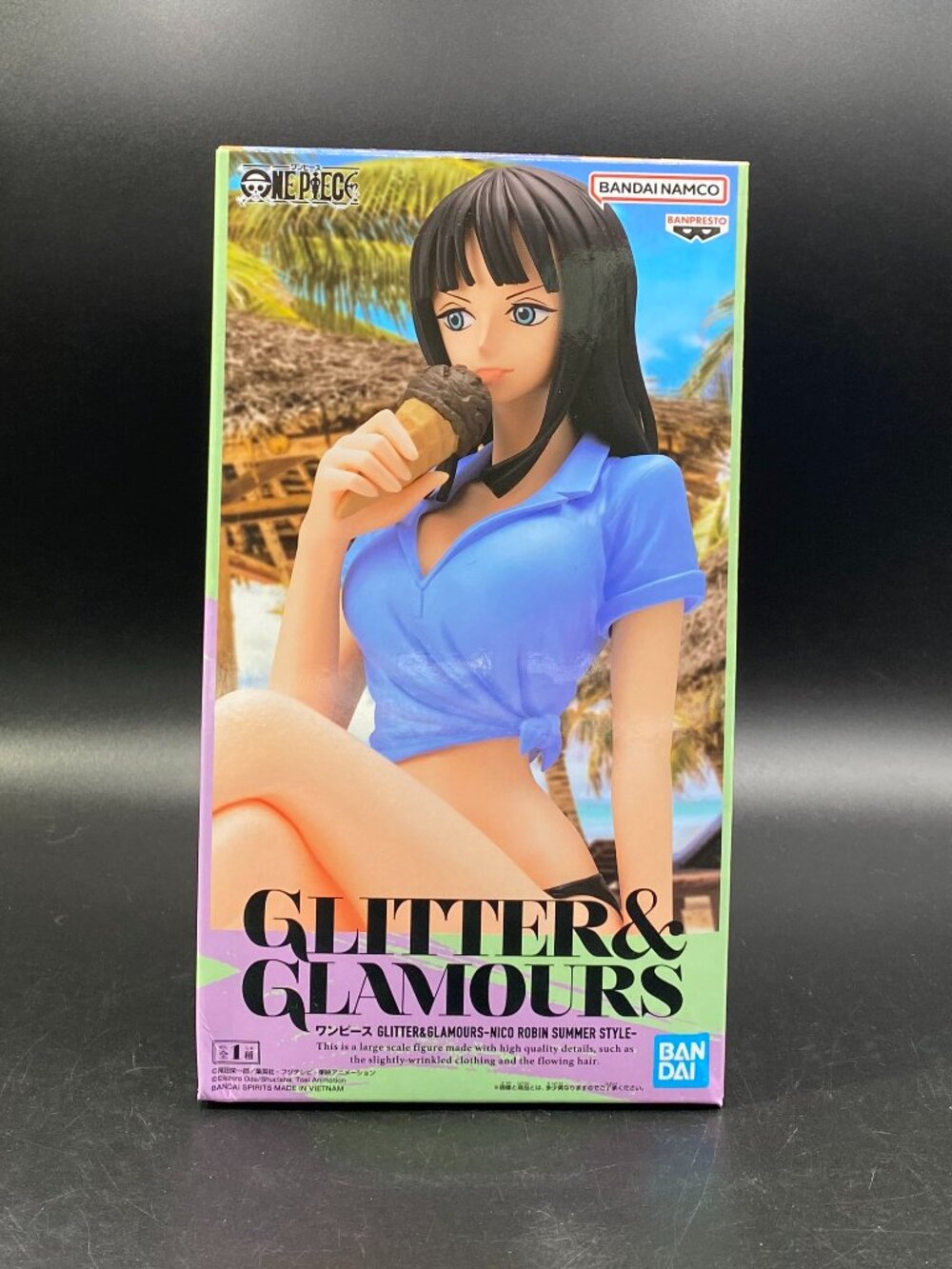 One Piece Nico Robin Figure Summer Style Ver. Glitter & Glamours Banpresto New